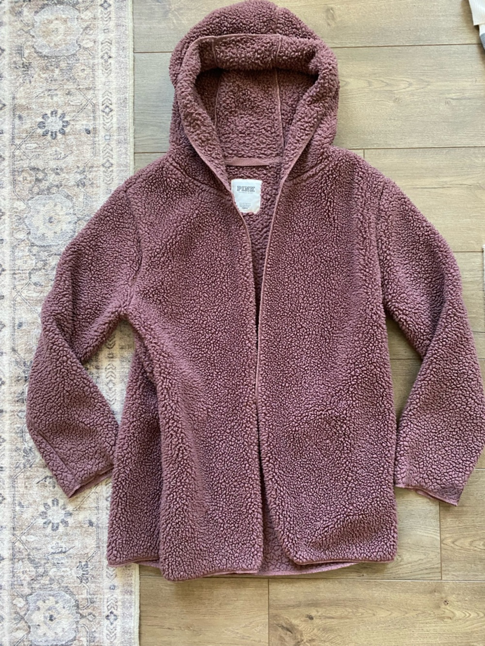 Victoria's Secret PINK Sherpa Hoodie XS